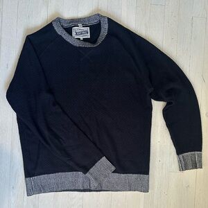 Schott Bros Navy Swetaer